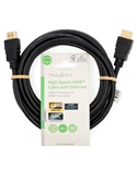 NEDIS CABO HDMI 3MT ALTA VELOCIDADE PRETO - CVGL34060BK30