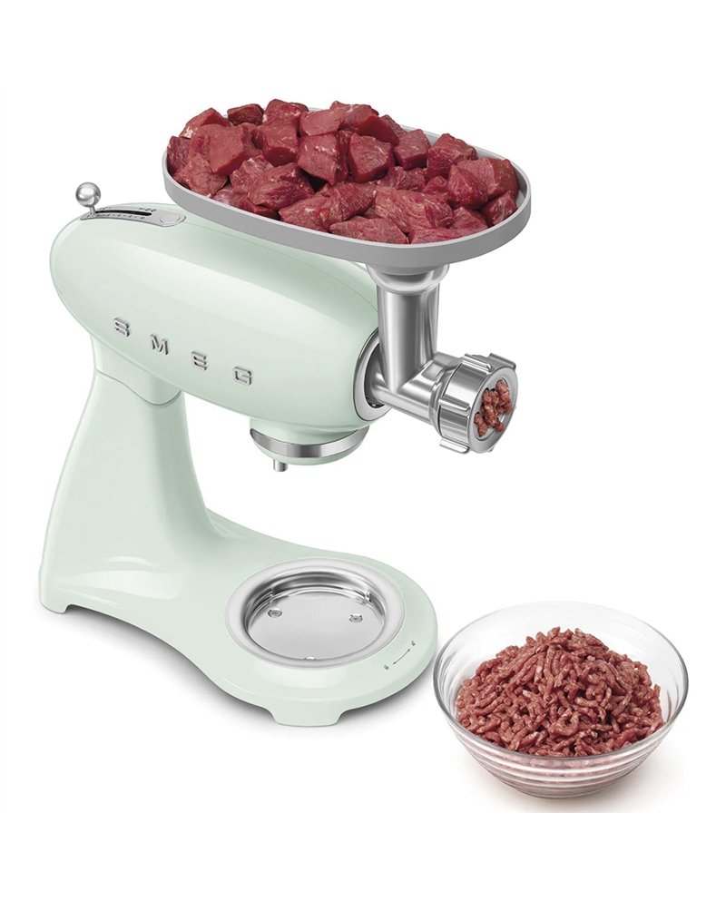 SMEG ROBOT COZINHA TAÇA 4,8LT 800W SERIE ANNI 50 VERDE AGUA #7 - SMF05PGEU