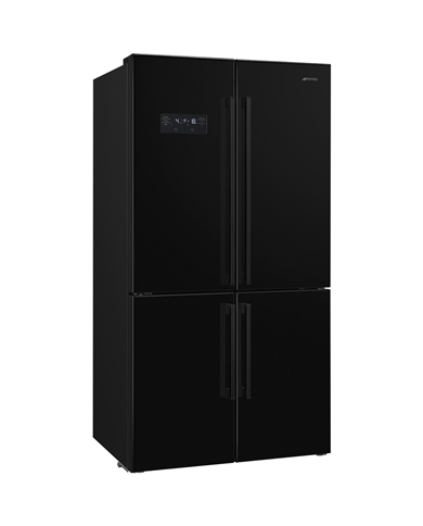 SMEG SIDE BY SIDE 1,82X0,92X0,705MT 572LT 4PTS NF PRETO F - FQ60NDF