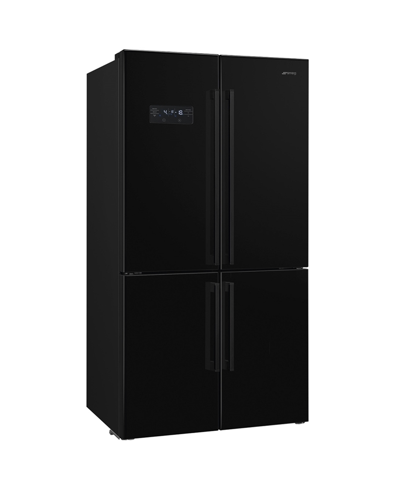 SMEG SIDE BY SIDE 1,82X0,92X0,705MT 572LT 4PTS NF PRETO F - FQ60NDF