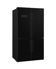 SMEG SIDE BY SIDE 1,82X0,92X0,705MT 572LT 4PTS NF PRETO F - FQ60NDF