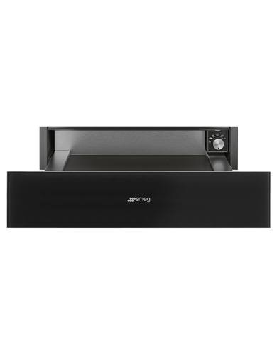 SMEG GAVETA AQUECIMENTO LINEA 60X14CM PRETO - CPR115N