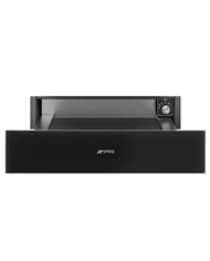 SMEG GAVETA AQUECIMENTO LINEA 60X14CM PRETO - CPR115N