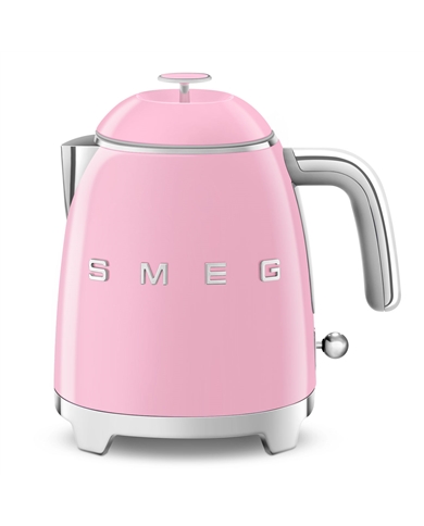SMEG CHALEIRA MINI 0.8LT SERIE ANNI 50 ROSA - KLF05PKEU