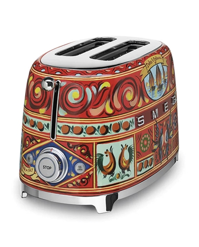 SMEG TORRADEIRA DUAS TOSTAS DOLCE & GABBANA #2 - TSF01DGEU