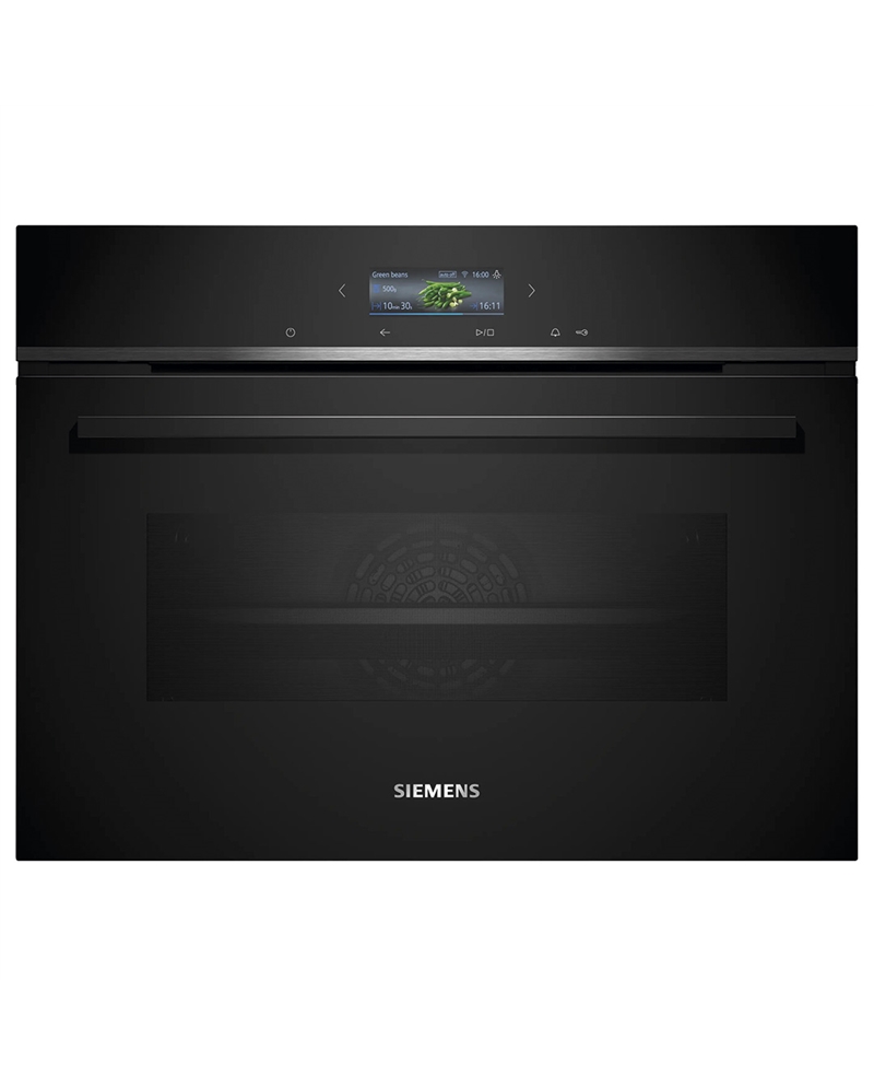 SIEMENS FORNO COMPACTO MULTIF. 47LT PRETO A+ - CB734G1B1