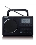 LENCO RADIO PORTATIL FM PLL 2.5" PRETO - MPR035BK