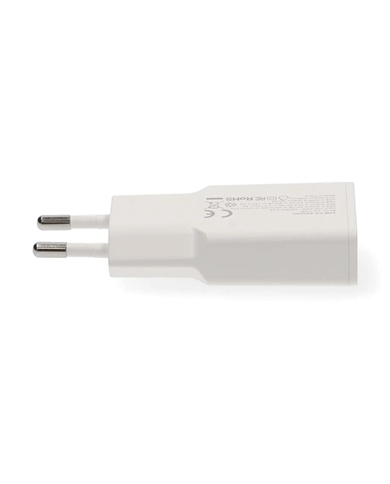 NEDIS CARREGADOR DE PAREDE RAPIDO 20W USB-A USB-C #2 - WCHA20WT
