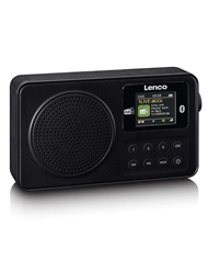 LENCO RADIO PORTATIL DAB+/FM BLUETOOTH PRETO #1 - PDR033BK