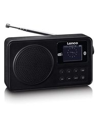LENCO RADIO PORTATIL DAB+/FM BLUETOOTH PRETO #2 - PDR033BK