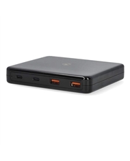 NEDIS CARREGADOR DE MESA 60W USB-A USB-C - DCGPD65W100BK