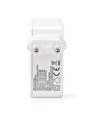 NEDIS CARREGADOR DE PAREDE RAPIDO 24W USB-A #3 - WCHAU481AWT