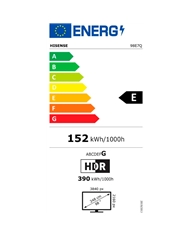 HISENSE LED 98"4K UHD SMART TV 4HDMI 2USB E - 98E7Q