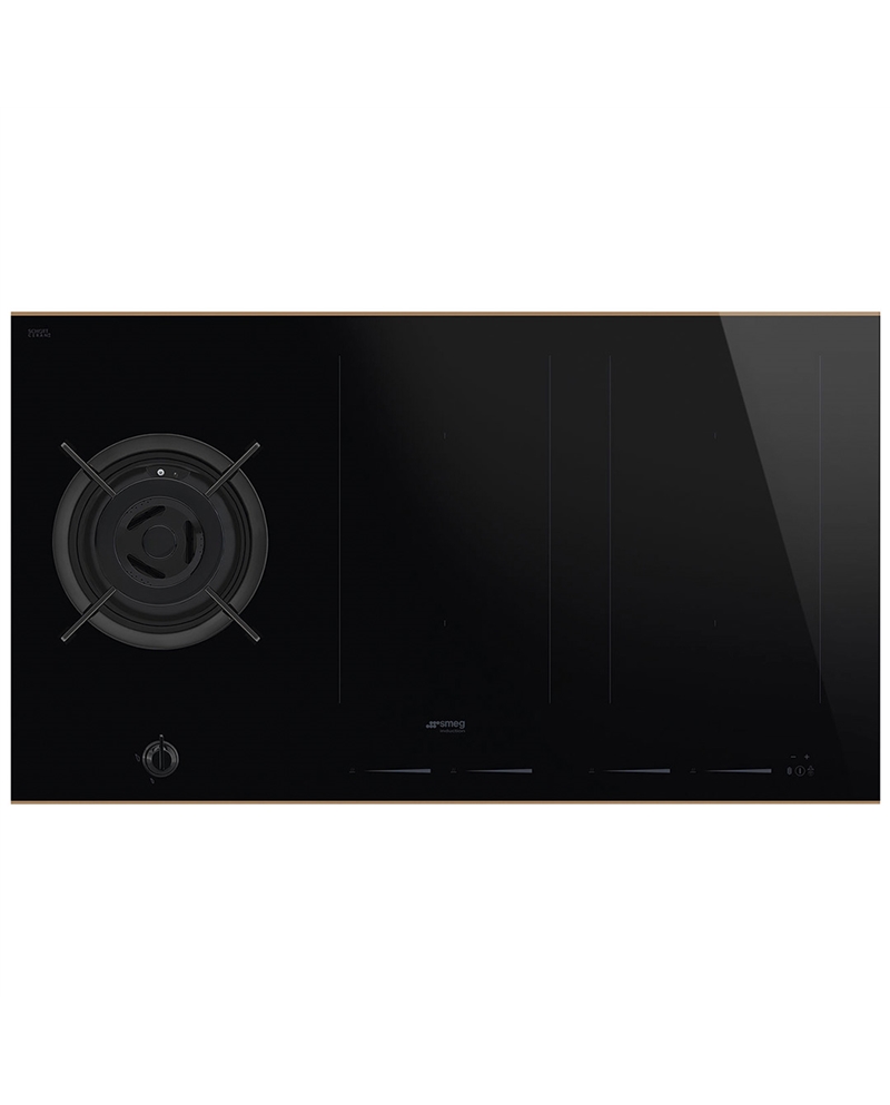 SMEG PLACA 90CM GAS E INDUÇAO - PM6954R