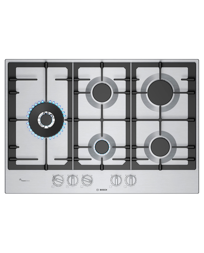 BOSCH PLACA 75CM 5GAS 1WOK INOX - PCS7A5I90