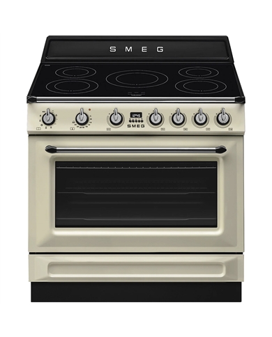 SMEG FOGAO 90CM ELETRICO CREME VICTORIA A - TR90IMP