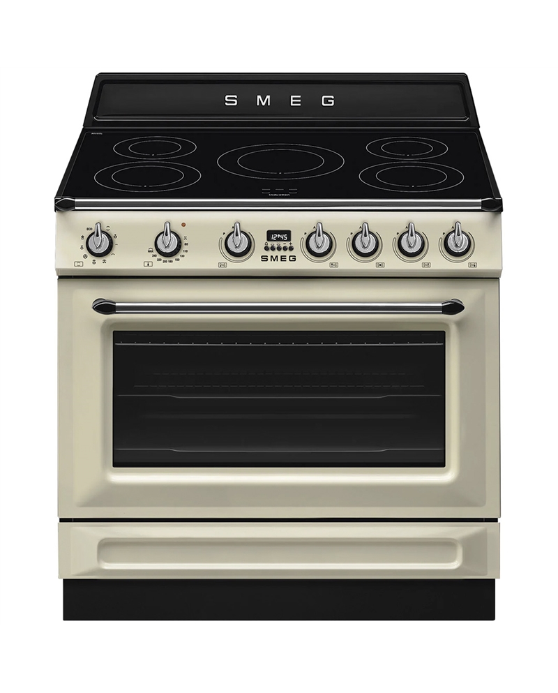 SMEG FOGAO 90CM ELETRICO CREME VICTORIA A - TR90IMP