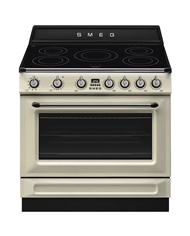 SMEG FOGAO 90CM ELETRICO CREME VICTORIA A - TR90IMP