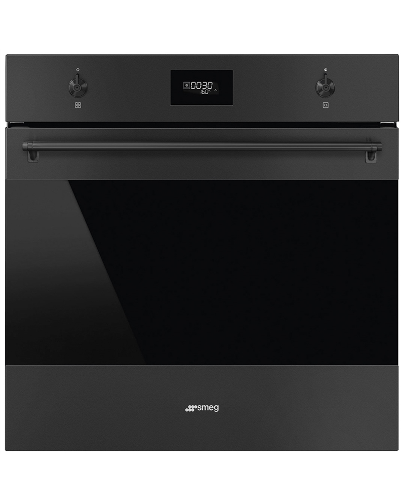 SMEG FORNO 60CM PIROLITICO CLASSICA PRETO - SOP6301TN