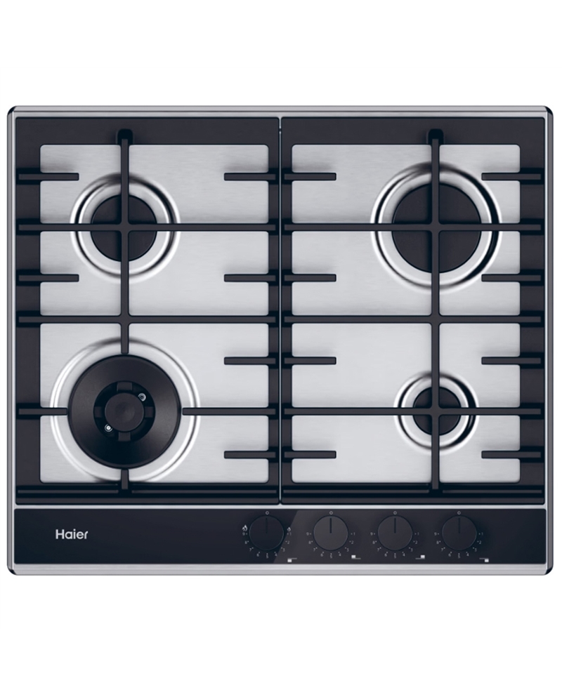 HAIER PLACA GAS 60CM 4GAS INOX - HAHG6BF4TX