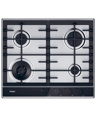 HAIER PLACA GAS 60CM 4GAS INOX - HAHG6BF4TX