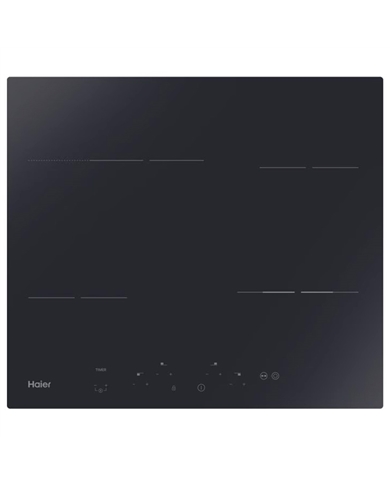 HAIER PLACA VITRO 60CM 4ZONAS VIDRO PRETO - HAH64EXCP
