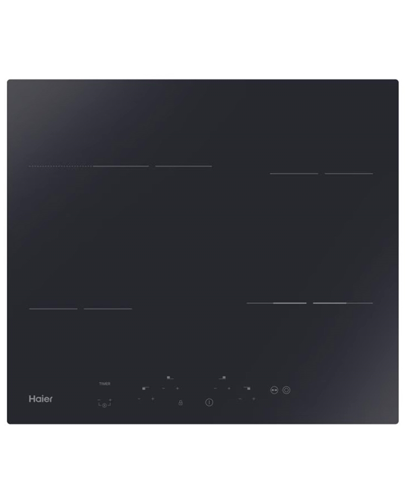 HAIER PLACA VITRO 60CM 4ZONAS VIDRO PRETO - HAH64EXCP