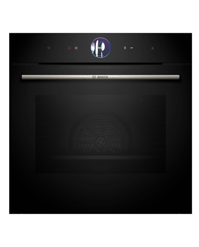 BOSCH FORNO MULTIF 71LT ADDEDSTEAM VIDRO PRETO A+ - HRG7761B1
