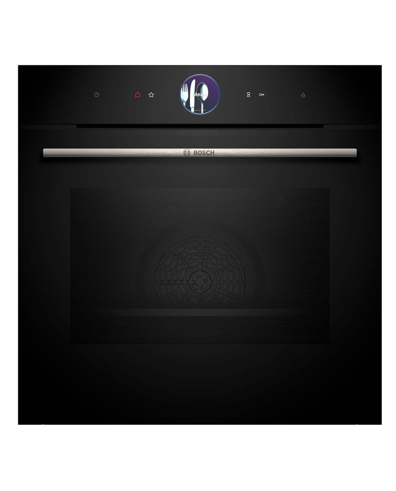 BOSCH FORNO MULTIF 71LT ADDEDSTEAM VIDRO PRETO A+ - HRG7761B1