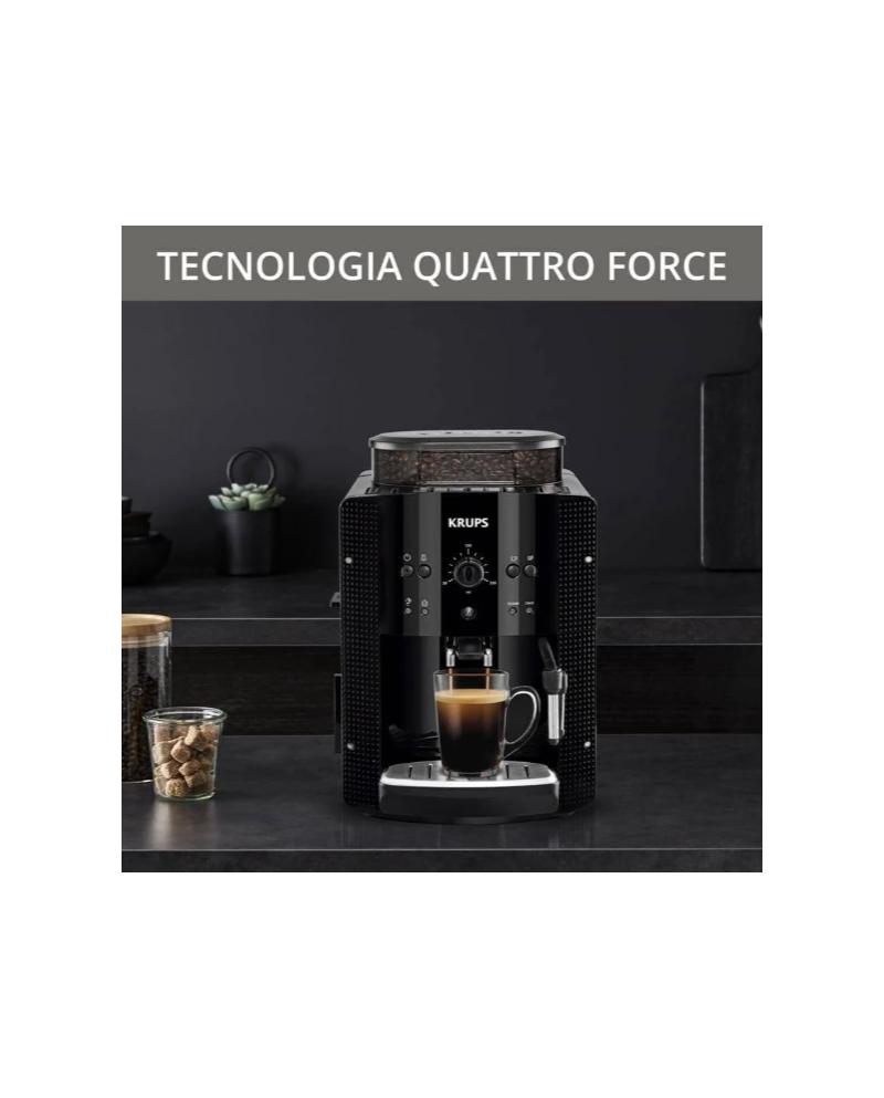 KRUPS MAQUINA CAFE AUTOMATICA COMPACTA 15BARES