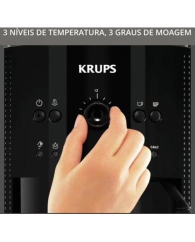 KRUPS MAQUINA CAFE AUTOMATICA COMPACTA 15BARES