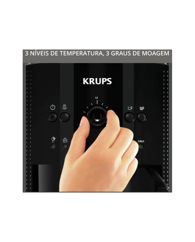 KRUPS MAQUINA CAFE AUTOMATICA COMPACTA 15BARES