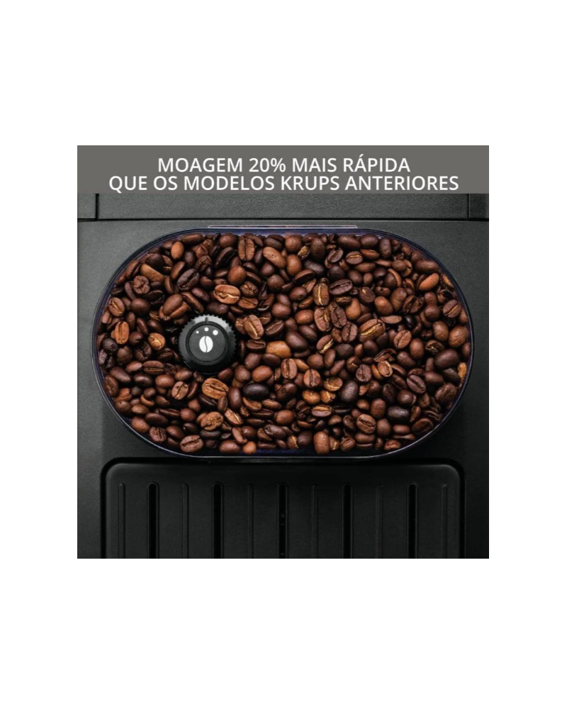 KRUPS MAQUINA CAFE AUTOMATICA COMPACTA 15BARES