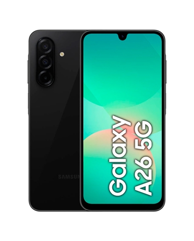 SAMSUNG GALAXY A26 A266 5G 8GB 256GB DS BLACK - SMA2668GBK