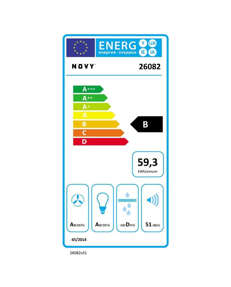 NOVY EXAUSTOR CRYSTAL 90 NEGRO B - 26082