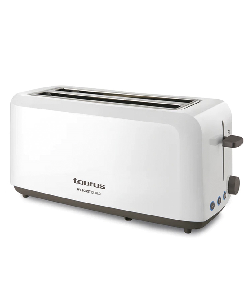 TAURUS TORRADEIRA 2 RANHURAS 1400W BRANCA - MYTOASTDUPLO1400
