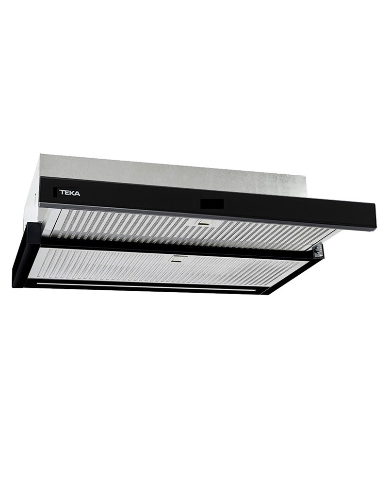 TEKA EXAUSTOR 60CM GAVETA 5VEL+INT MAX 385M3/H VIDRO PRETO A - CNL6415PLUSPRETO