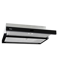 TEKA EXAUSTOR 60CM GAVETA 5VEL+INT MAX 385M3/H VIDRO PRETO A - CNL6415PLUSPRETO
