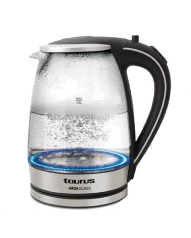 TAURUS JARRO TERMICO 2200W 1,7LT CORPO VIDRO - AROAGLASS