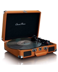 LENCO GIRA DISCOS EM FORMATO DE MALA C/COLUNAS INTEGRADAS - TT10BN