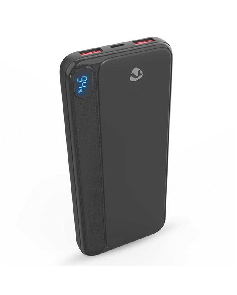 NEDIS POWERBANK 10000MAH PRETO - PBKPD20W125BK