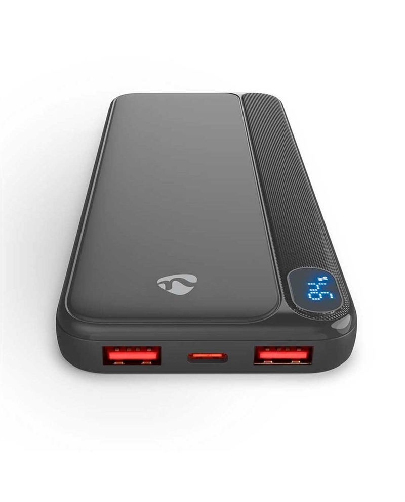 NEDIS POWERBANK 10000MAH PRETO #1 - PBKPD20W125BK