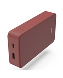 HAMA POWERBANK COLOUR 20 20000MAH 2 SAIDAS VERMELHO - 00201717