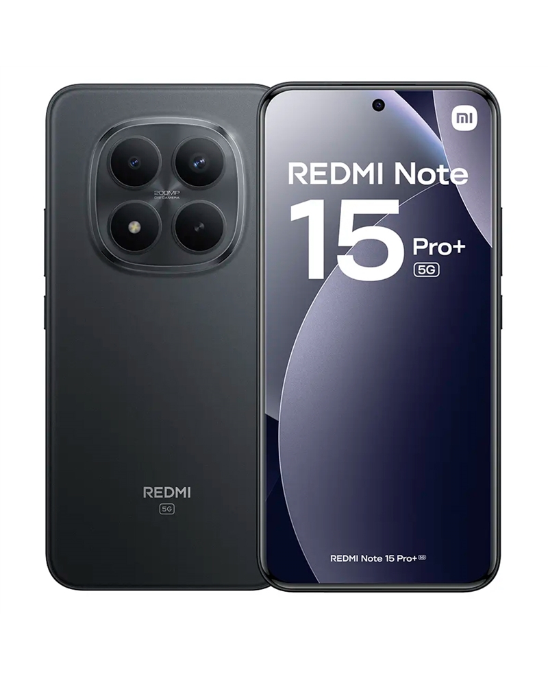XIAOMI REDMI NOTE 15 PRO+ 5GB 12GB 512GB DS BLACK - REDMI15PROBLACK