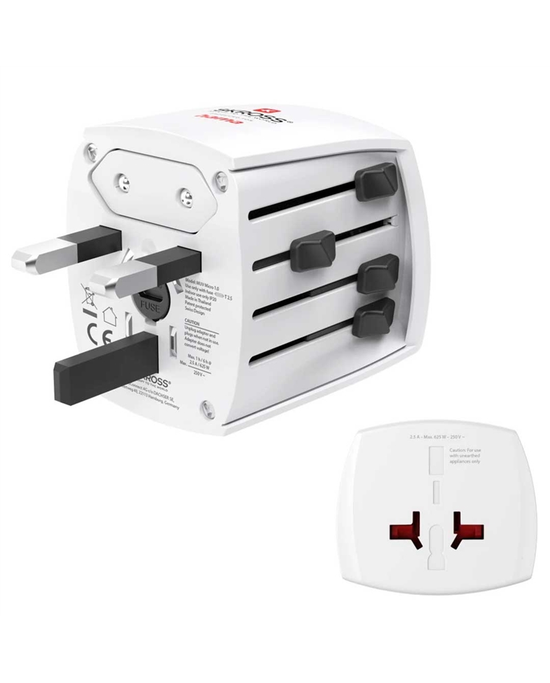 HAMA ADAPTADOR VIAGEM MUNDIAL MUV MICRO 2 PINOS - 00223476