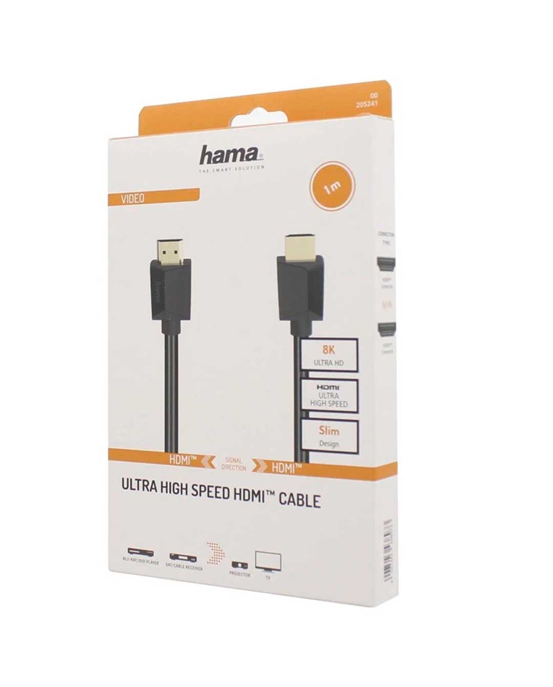 HAMA CABO HDMI ALTA VELOCIDADE ULTRA ELEVADA 1M - 00205241