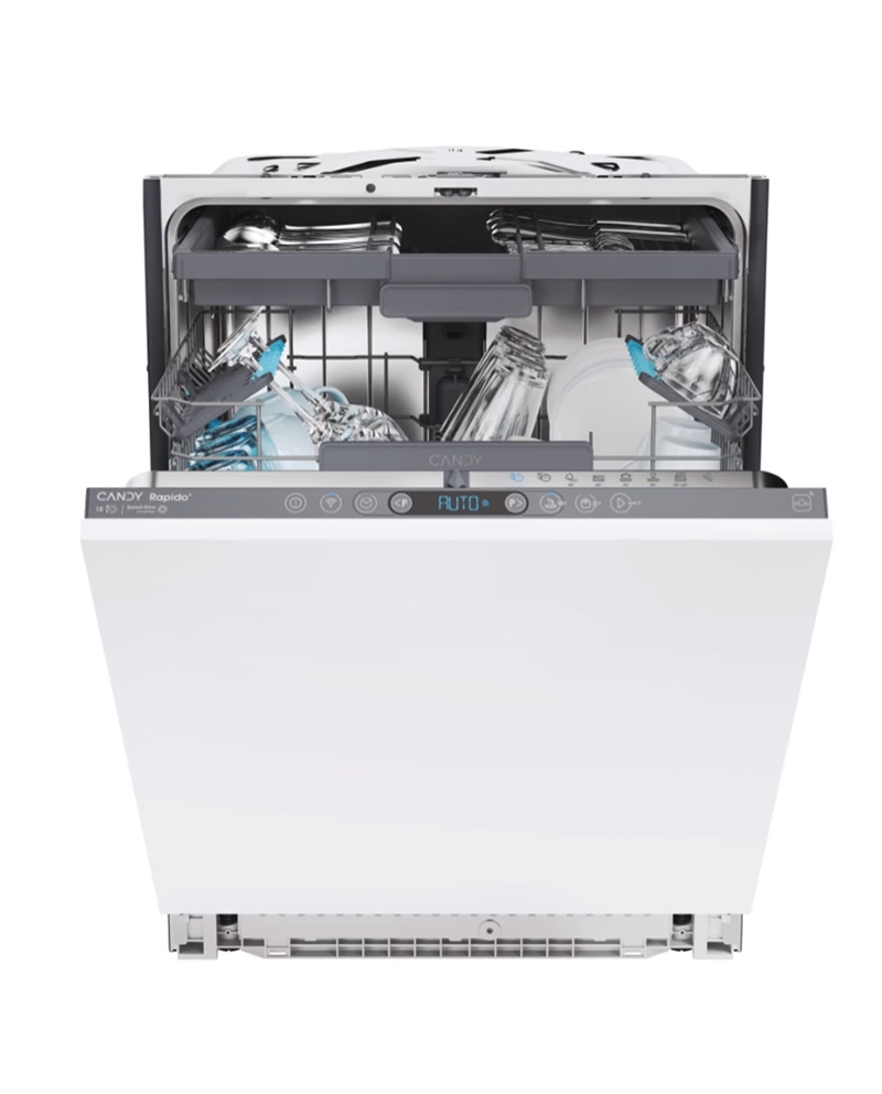 CANDY MAQUINA LOUÇA INTEG 8PROG 15TALHERES C - CI5C6F1A