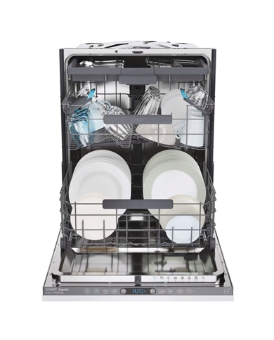 CANDY MAQUINA LOUÇA INTEG 8PROG 15TALHERES C #8 - CI5C6F1A