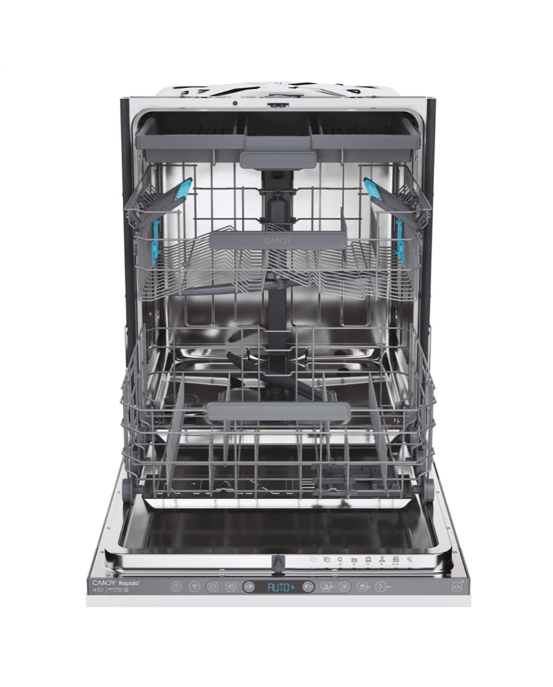 CANDY MAQUINA LOUÇA INTEG 8PROG 15TALHERES C #9 - CI5C6F1A