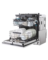 CANDY MAQUINA LOUÇA INTEG 8PROG 15TALHERES C #10 - CI5C6F1A